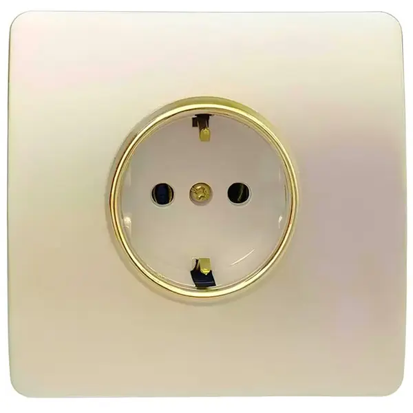 پریز برق ارت دار صنایع آسیا الکتریک مدل SFD-GD - 4