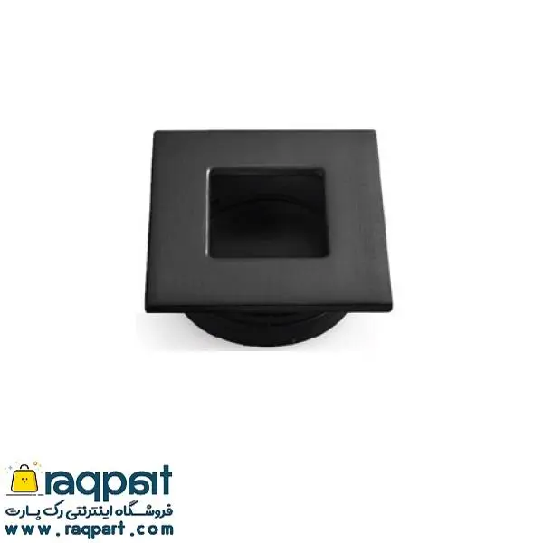 دستگیره کابینت توکار پلاستیکی براق گرد بزرگ بهسازان - 4