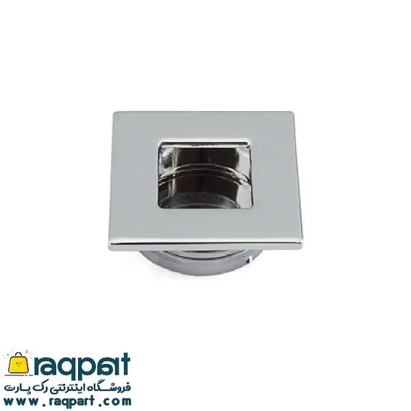 دستگیره کابینت توکار پلاستیکی براق گرد بزرگ بهسازان - 5
