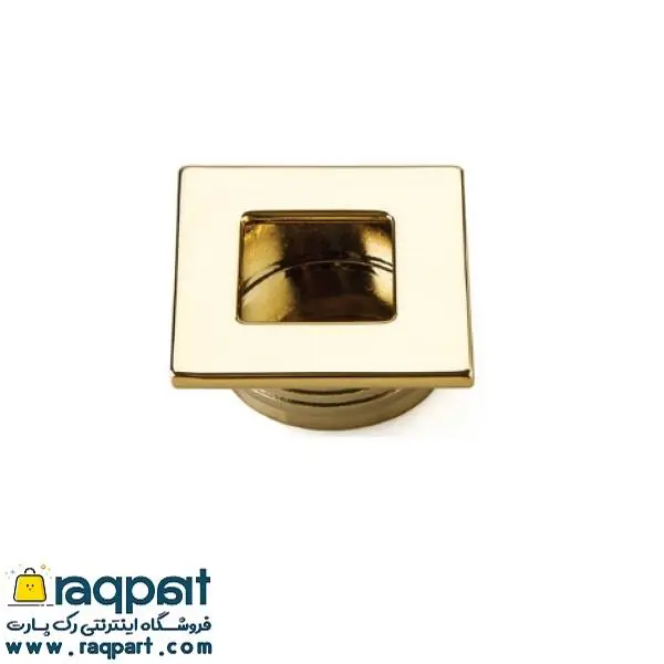 دستگیره کابینت توکار پلاستیکی براق گرد بزرگ بهسازان - 4