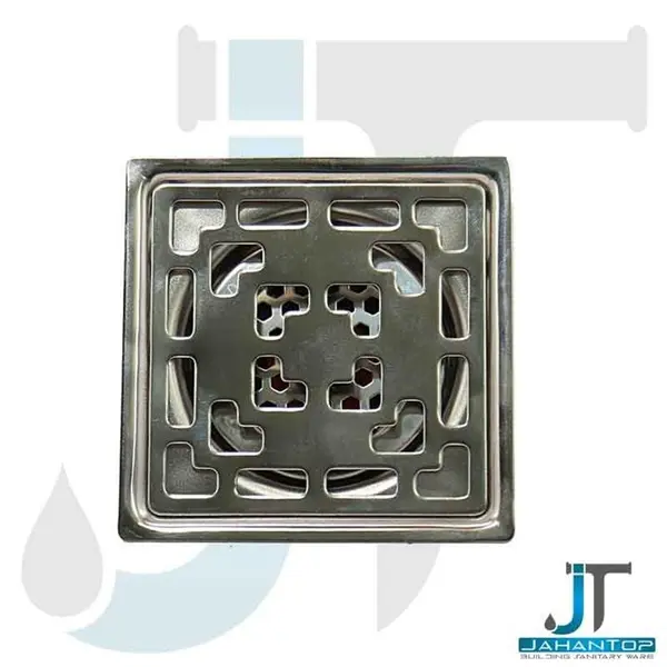 کفشور 10*10 استیل براق جلسومینا (502S) - 2