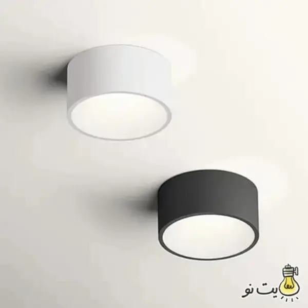 چراغ روکار استوانه ای 15 وات - 2
