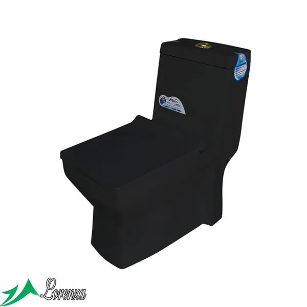 توالت فرنگی رسی طوسی  مدل لاریسا درجه1 ROSI - 3