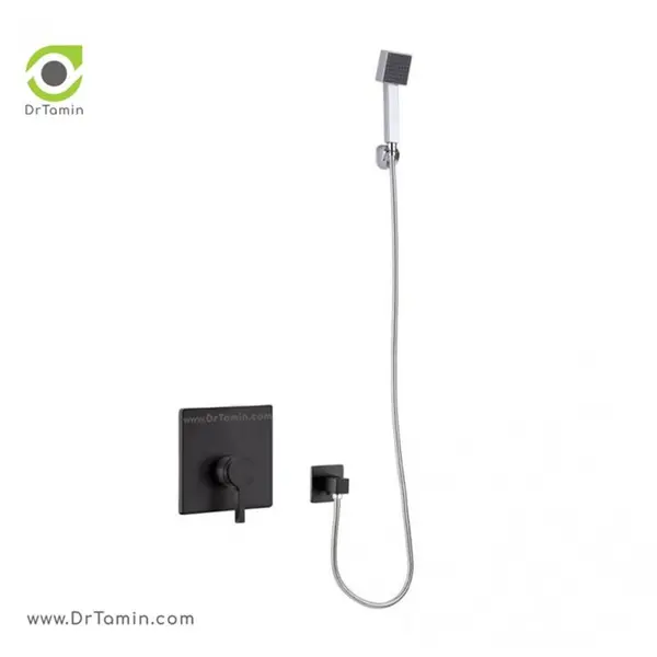 حمام توکار تیپ 2 مشکی آوا کی دبلیو سی - 5