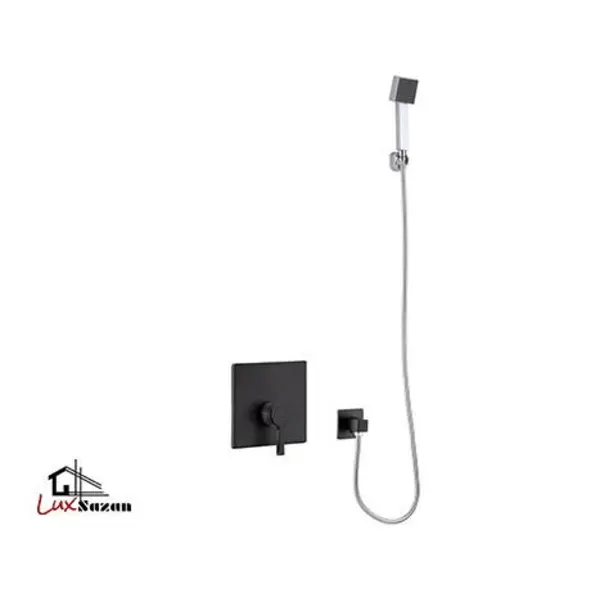 حمام توکار تیپ 2 مشکی آوا کی دبلیو سی - 6