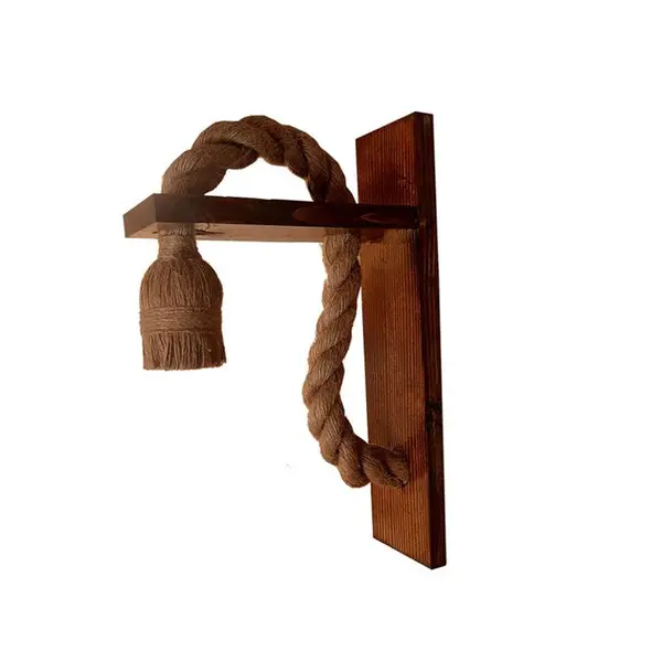 چراغ دیواری مدل چوبی کد 20 - 3