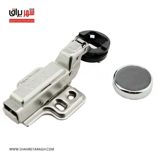 لولا گازور شیشه 25 میلی متری توکار آرام بند - 4
