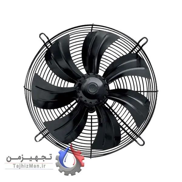 هواکش ایلکا 35 سانتیمتر سه فاز دمنده (با قاب) VIK-35L4T - 6