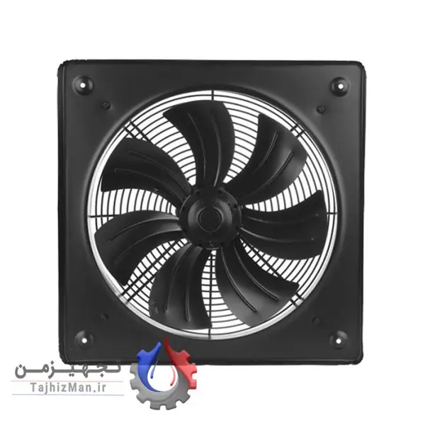 هواکش ایلکا 35 سانتیمتر تک فاز دمنده (با قاب) VIK-35L6S - 5