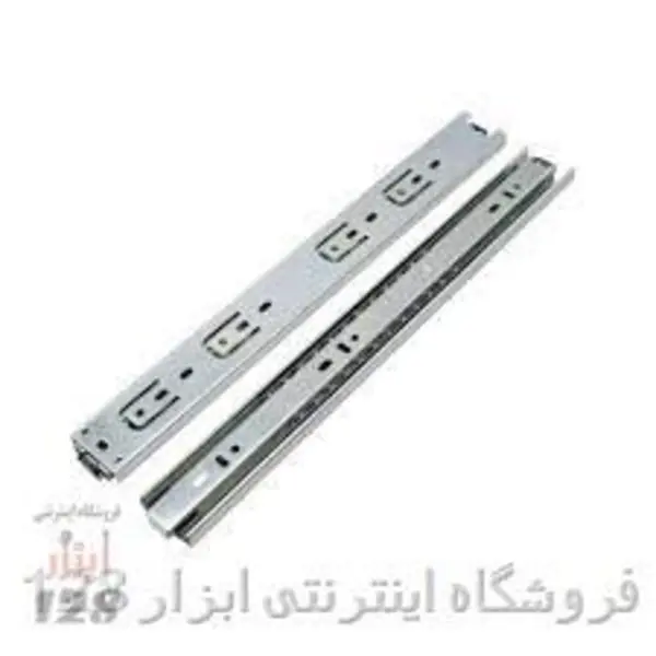 ریل کشو مدل سه تیکه 40 سانتی F-40 بسته 2 عددی - 4