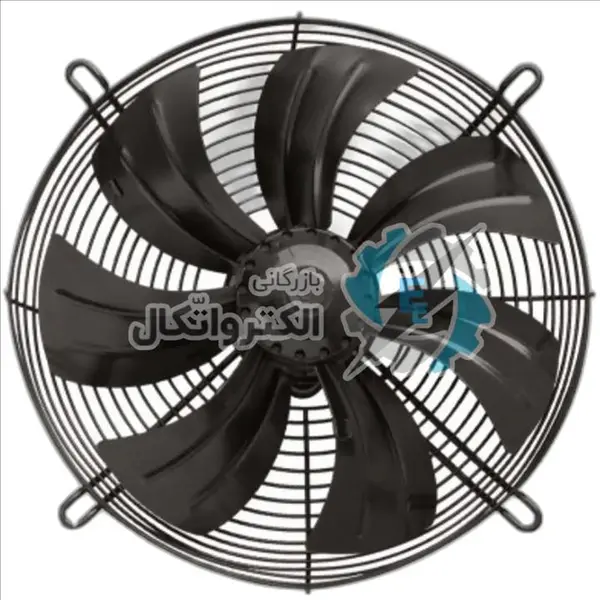 هواکش ایلکای 40 دمنده تک فاز مدل بدون قاب مکنده VIK-40A4S2-H - 2