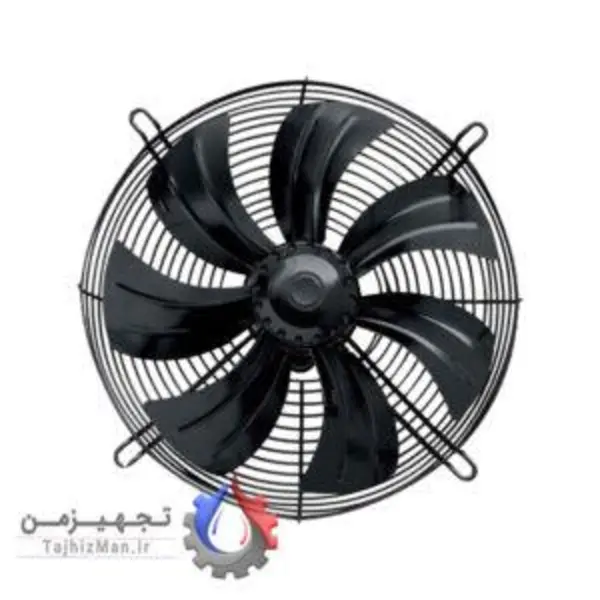 هواکش 7 پره فلزی بکوارد (بدون قاب) سری ایلکا پروانه 60 سانت دمنده مدل VIK-60Z4S,6S,4T - 2
