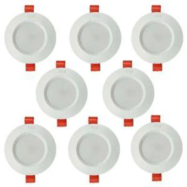 چراغ هالوژن 9 وات شاهچراغ مدل روناک بسته 8 عددی - 3