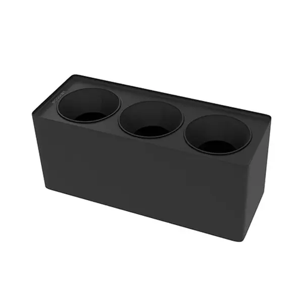 قاب روکار سه خانه اکووات مدل دارک لایت کد CUX3 - 2