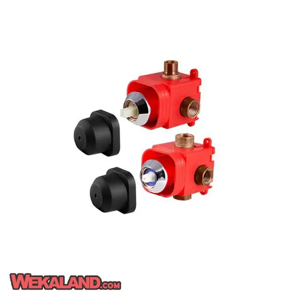 شیر مرکزی حمام توکار KWC متیس تیپ 4 مشکی - 3