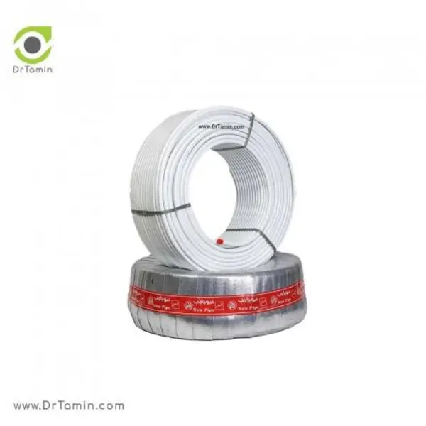 لوله پنج لایه نیوپایپ PEX  ( سایز 16 کد:91216) - 5