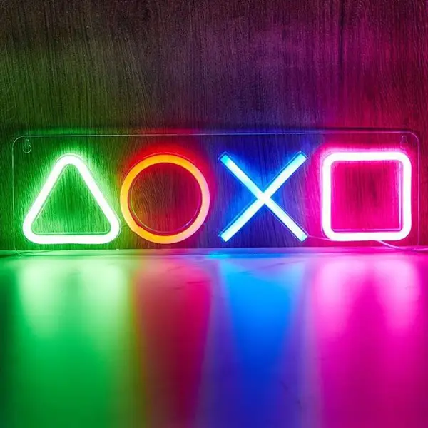 چراغ دیواری نئو دکو مدل آیکون دسته PS4 - 2