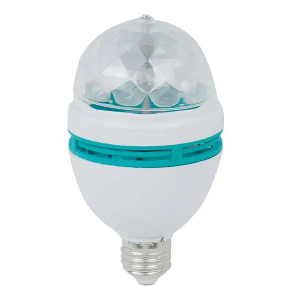 لامپ رقص نور گردان Rotating Lamp 3W E27 - 4