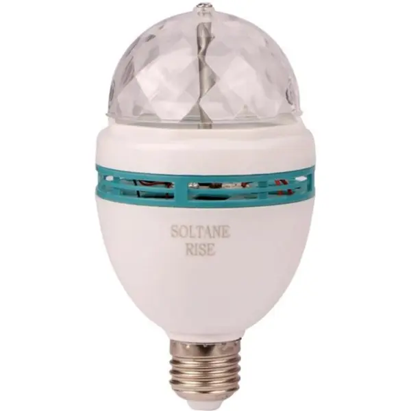 لامپ رقص نور گردان Rotating Lamp 3W E27 - 3