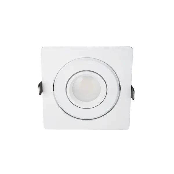 قاب هالوژن سقفی توکار مربع شعاع مدل SH-6301