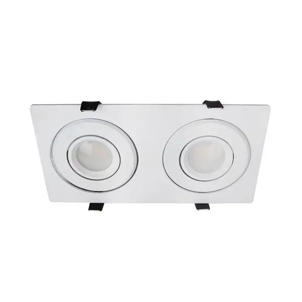 قاب هالوژن سقفی توکار دو تایی شعاع مدل SH-6302