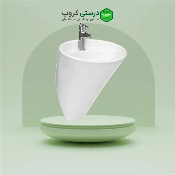 روشویی چینی کرد مدل فلوریا - 3