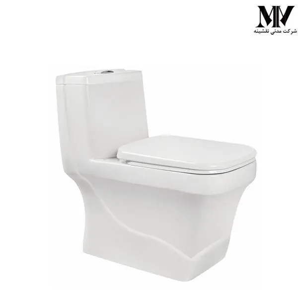 توالت فرنگی مروارید مدل کرون - 3