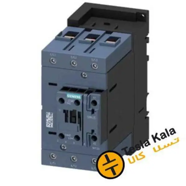 کنتاکتور 110 آمپر، 55 کیلووات، بوبین 230VAC ،مدل SIEMENS 3RT2047-1AP00 - 2