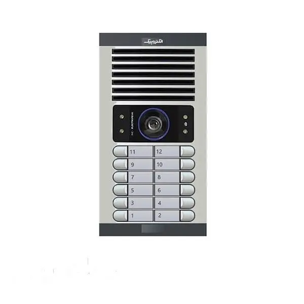 پنل آیفون تصویری الکتروپیک 12 واحدی مدل 1086FD - 3