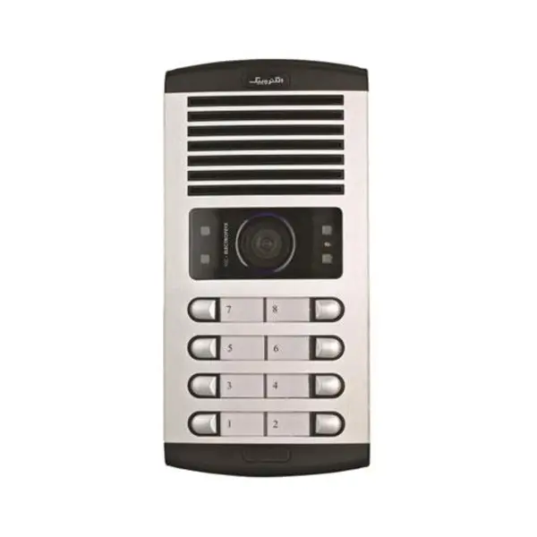 پنل آیفون تصویری الکتروپیک 12 واحدی مدل 1086FD - 2