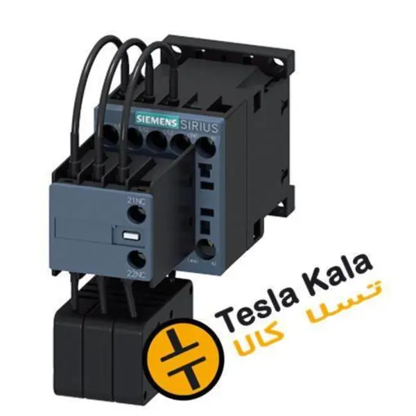 کنتاکتور خازنی 12.5 کیلوواری برند SIEMENS مدل 3RT2617-1AP03