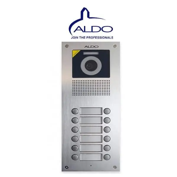 پنل بیرونی آیفون تصویری آلدو 12UDC (12واحده) - 2