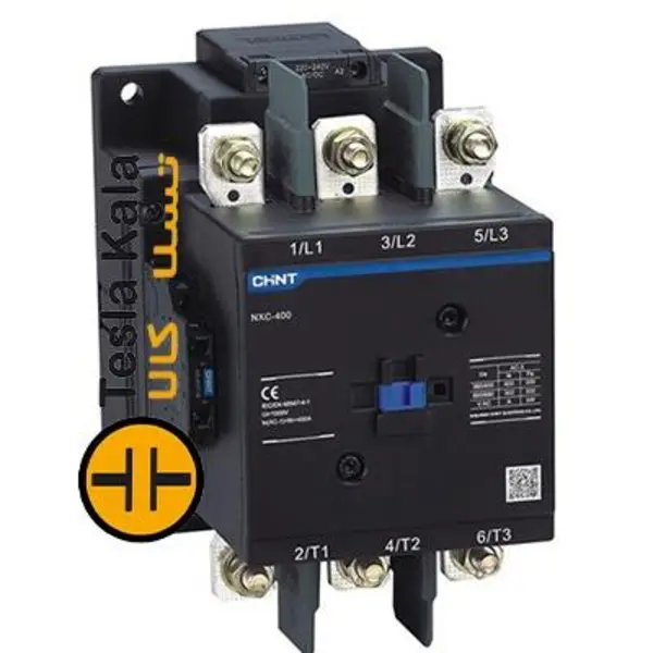 کنتاکتور 185 آمپر 90کیلووات برند CHINT بوبین VAC 220 مدل 185-NXC - 2