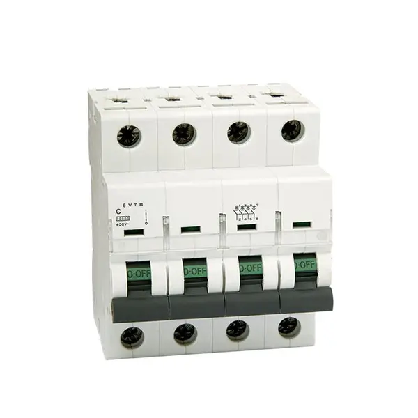کلید مینیاتوری سه پل + نول 2 آمپر پارس فانال مدل C2-6K-3P - 2