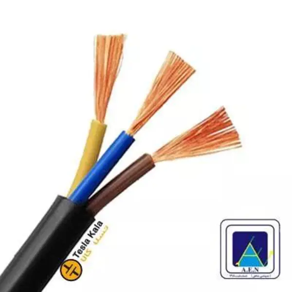 کابل برق افشان 3 در 0.75 (0.75×3) البرز الکتریک نور (لینکو) - 3