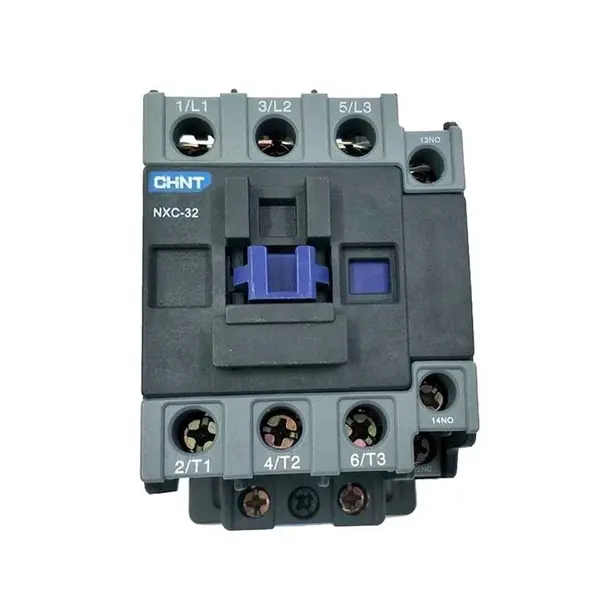 کنتاکتور 32 آمپر 15 کیلووات برند CHINT بوبین VAC 220 مدل 32-NXC - 4