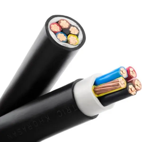 کابل قدرت نیمه افشان متری 3 در 35+70 افلاک الکتریک خراسان - 2