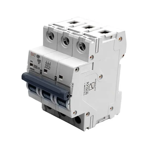 کلید مینیاتوری 3 پل 63 آمپر RB-M-3P-B63-6KA رعد - 2