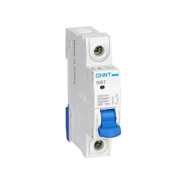 کلید مینیاتوری یک پل 40 آمپر چانت مدل NB7-C40-6K-1P - 2