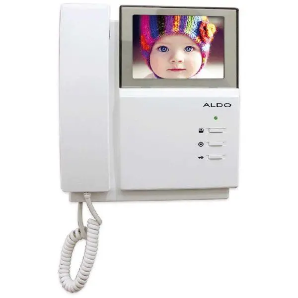 دربازکن تصویری آلدو 4.3 اینچ با حافظه V412M - 2