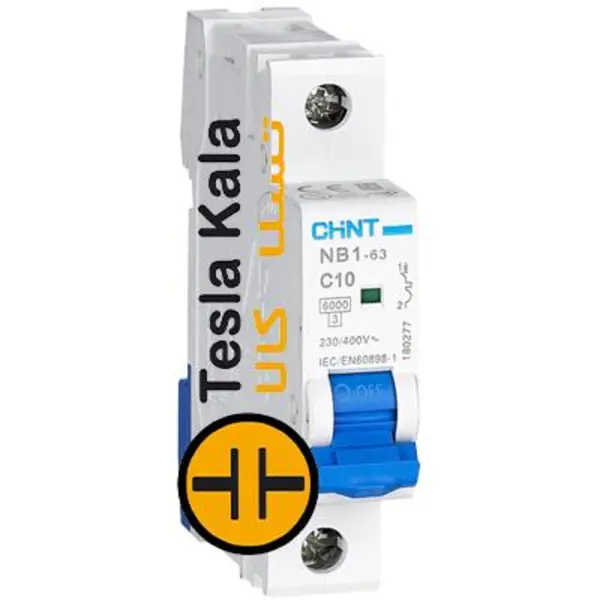 کلید مینیاتوری تک پل تک فاز 50 آمپر 6 کیلو آمپر CHINT سری NB1-63/1P C50 - 2