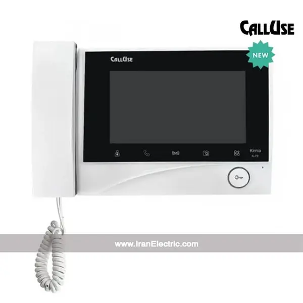 مانیتور آیفون تصویری کالیوز 7 اینچ مدل کیمیا K73 - 2