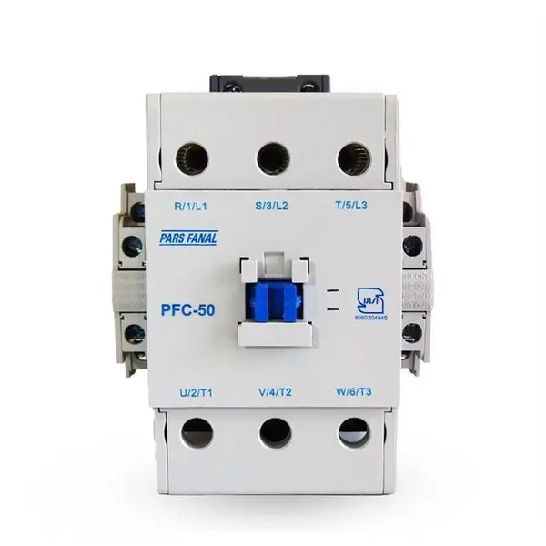کنتاکتور پارس فانال، 85 آمپر، 45 کیلووات، بوبین AC ، مدل PFC-85 - 2