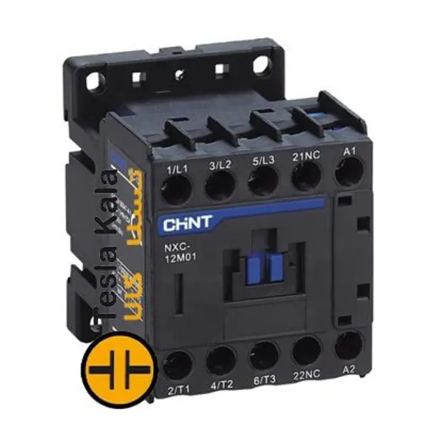 کنتاکتور 9 آمپر 4 کیلووات برند CHINT بوبین VAC 220 مدل 09-NXC - 2