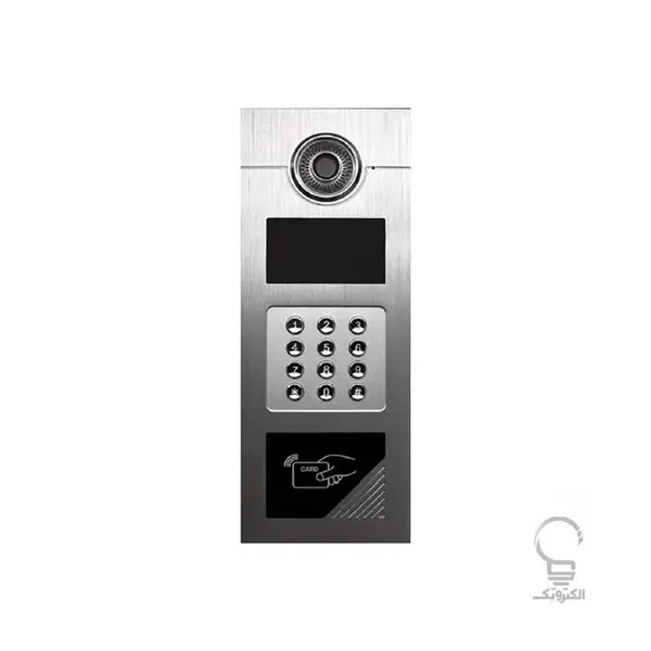 پنل آیفون تصویری کدینگ نقره ای سری LUXE آلدو - 2