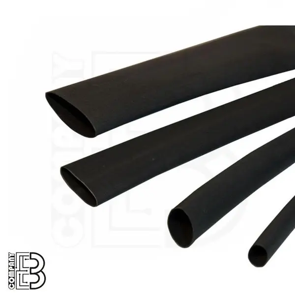 وارنیش حرارتی سایز ۳mm مشکی (یک متر) - 5