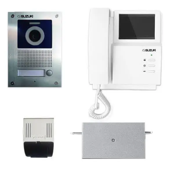 پکیج آیفون تصویری تکواحدی سوزوکی مدل SZ-413 بدون حافظه - 3