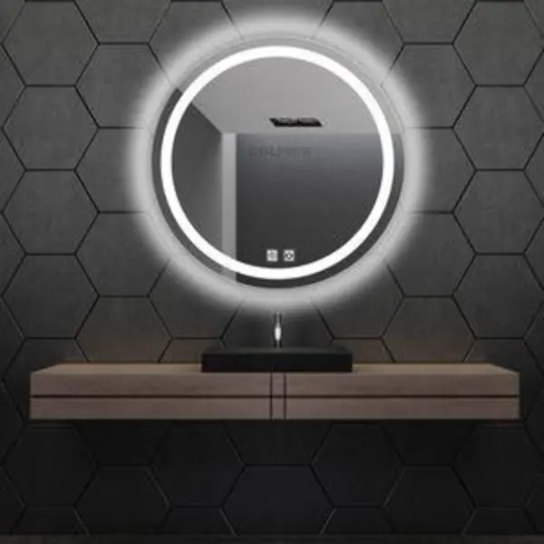 آینه سرویس بهداشتی دلفین مدل ضدبخار TCH-HT-Q-70 - 3