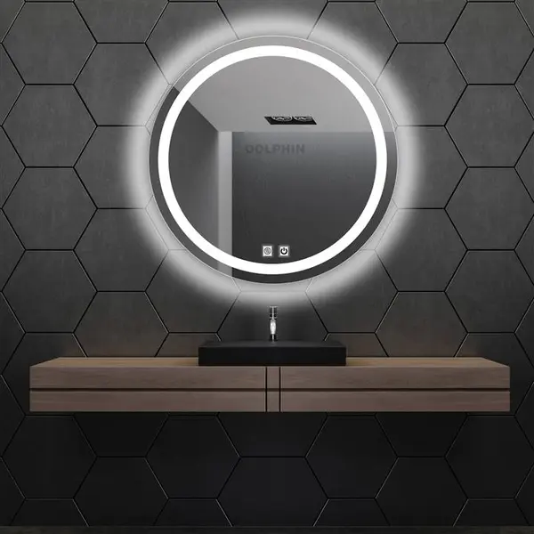 آینه سرویس بهداشتی دلفین مدل ضدبخار TCH-HT-Q-70 - 4