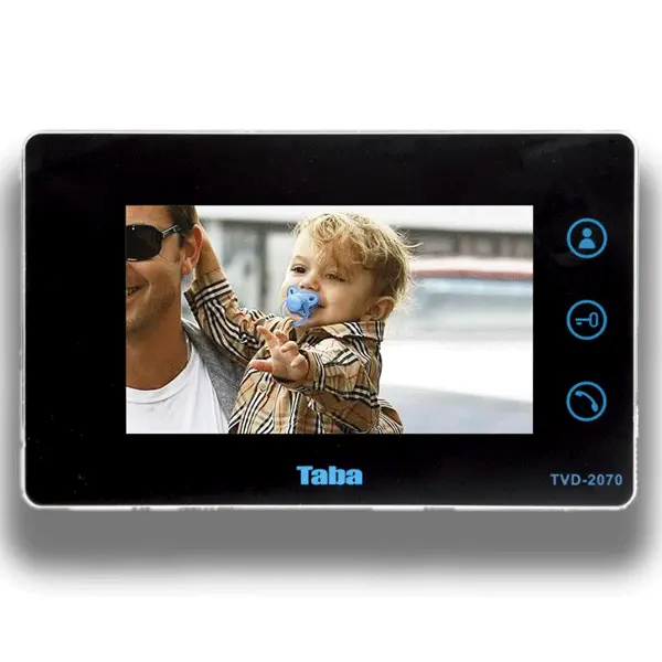 گوشی درب بازکن تصویری تابا مدل TVD - 2070 - 5